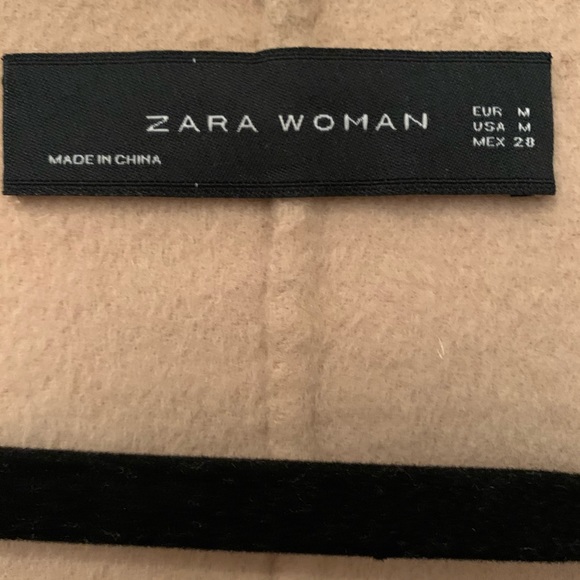 *TAN WOOL BLEND COAT* - Picture 4 of 4